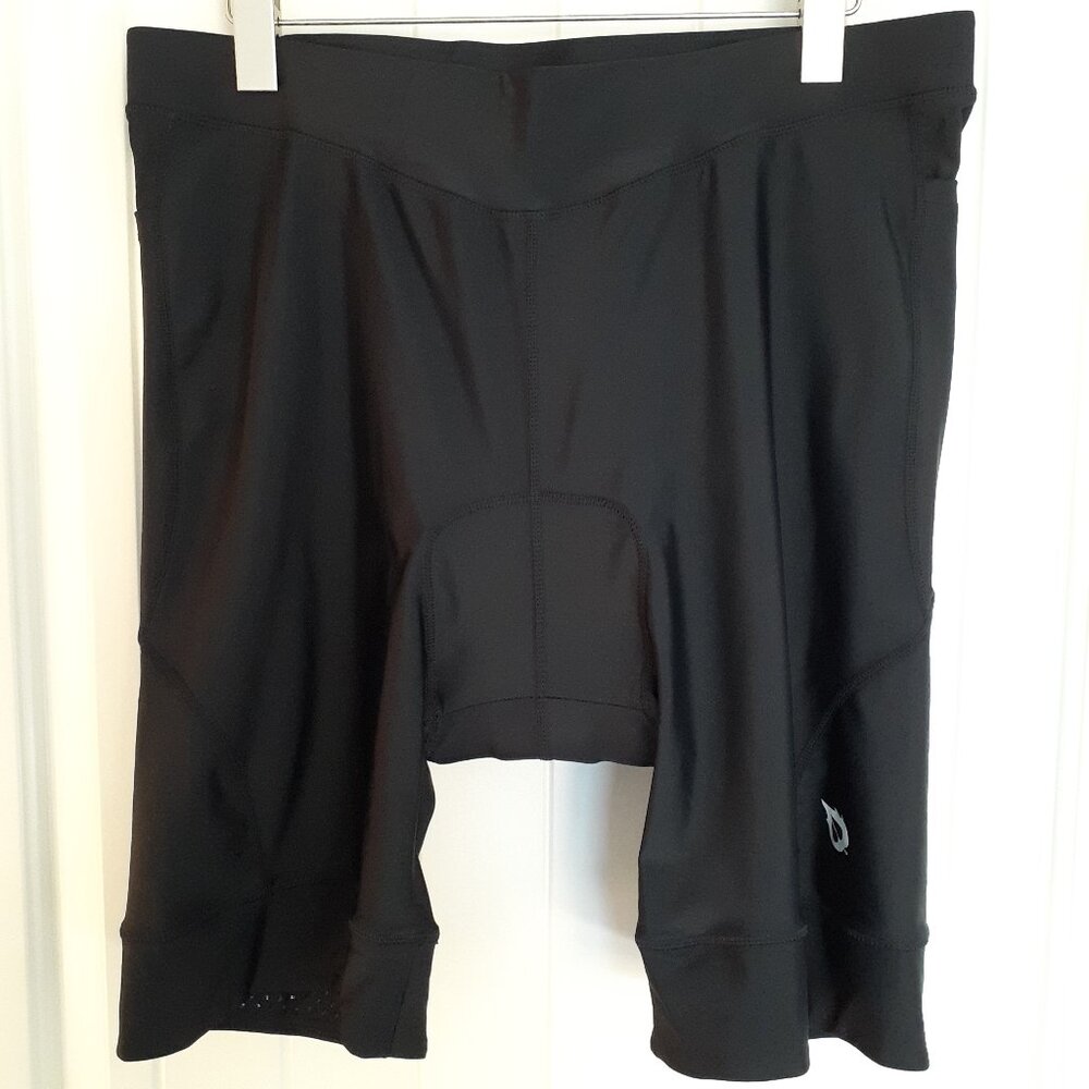 Baleaf Women's 4D Padded Cycling Shorts Black Size 3XL
